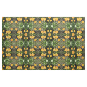 Tela Tulipanes en el tejido de artesanía floral de Sun