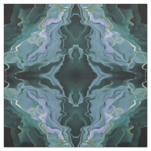 Tela Turbulencia azul Pour Acrílico Resumen de arte