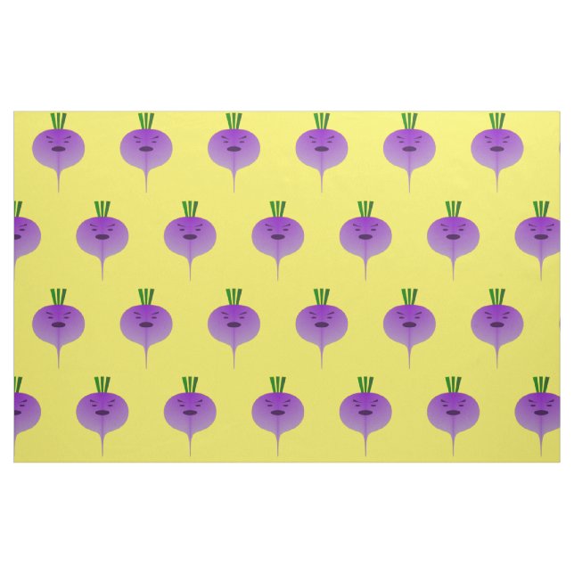 Tela Turnip enojado ("Cuarto gordo" (fat quarter))
