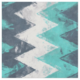 Tela Turquesa Chevron