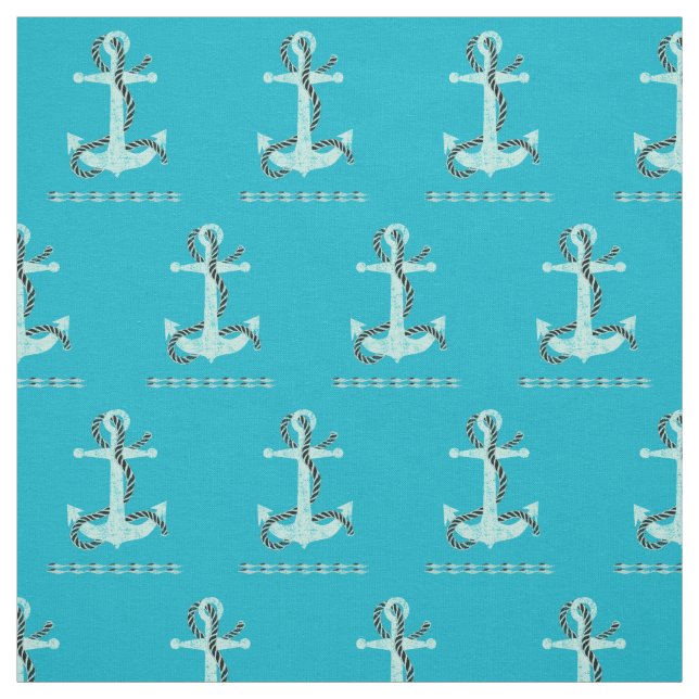 Tela Turquesa del ancla perturbada DADB (Retal)