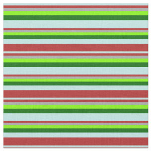 Tela Turquesa, Rojo, Gris Oscuro, Chartreuse y Verde Os