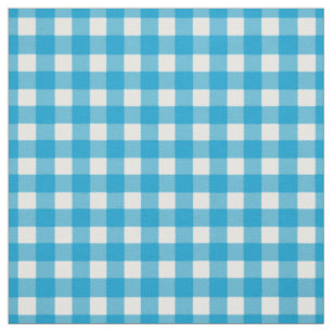 Tela Turquoise Gingham Check