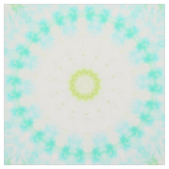 Tela Turquoise Tie Dye Groovy Retro (Retal)