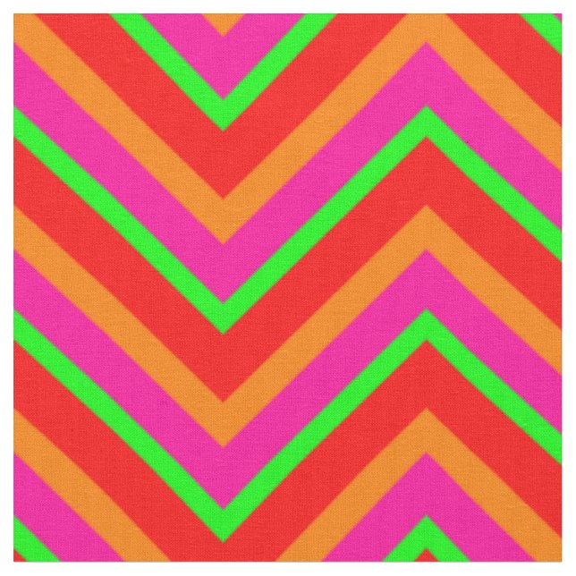 Tela Tutti Frutti Chevron 07-Fabric (De cerca)