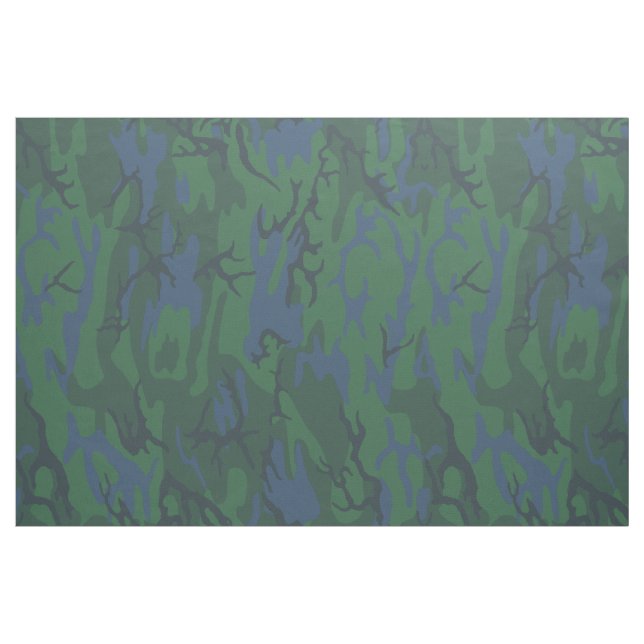 Tela Twilight Green Camo ("Cuarto gordo" (fat quarter))