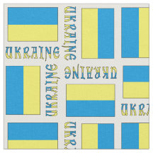 Ucrania y bandera ucraniana