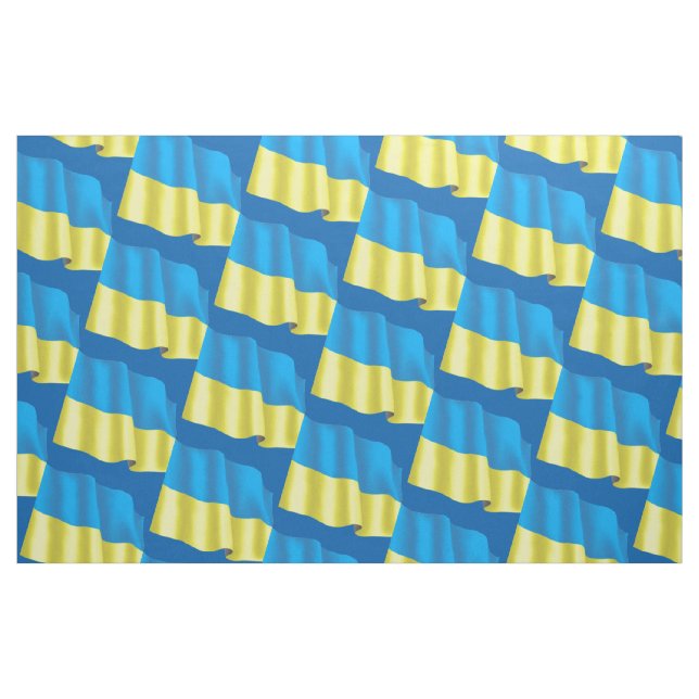 Tela Ukraine Flag ("Cuarto gordo" (fat quarter))