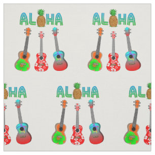Tela Ukulele hawaiano Aloha Hawaii