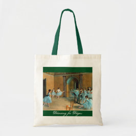 Tela Un baile inspirador para el bolso de tote del