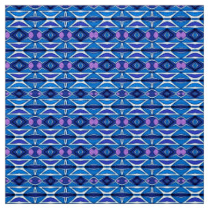 Tela Un diseño de tejido clásico multicolor vibrante