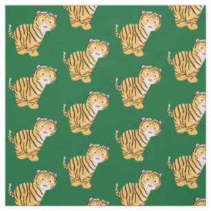 Tela Un personalizado feliz del cachorro de tigre