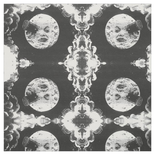 Tela Un viaje a la luna (Retal)