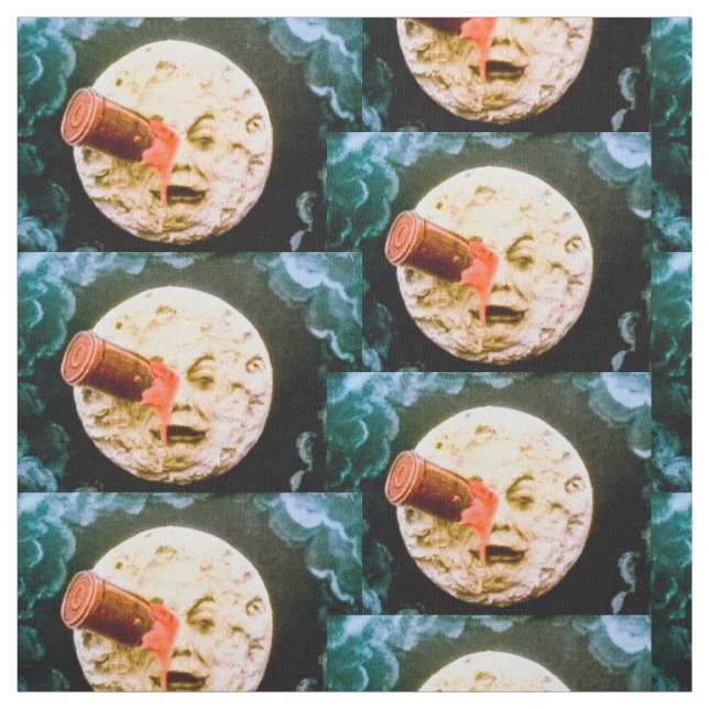 Tela Un viaje al vintage de Lune del la de los dans de (Retal)