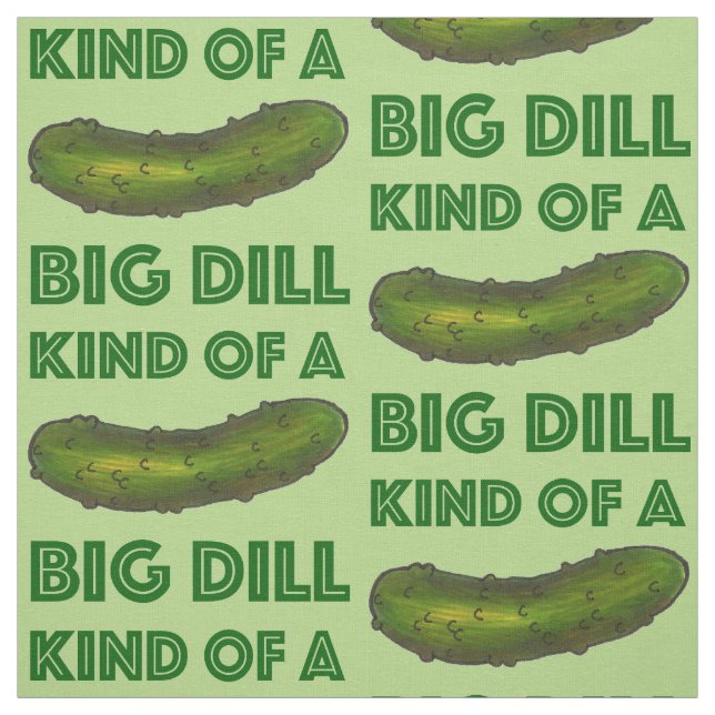 Tela Una especie de "Big Dill" (Acuerdo) con una pálila (Retal)