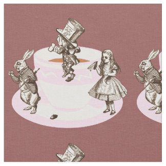 Tela Una original enojada de la fiesta del té