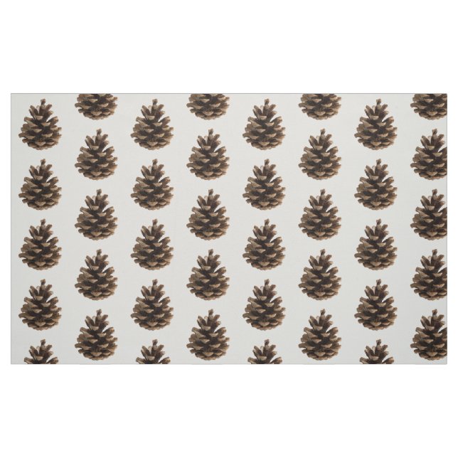 Tela Una sola pinecona ("Cuarto gordo" (fat quarter))