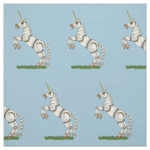 Tela Unicornio mecánico