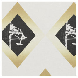 Tela Unidades duales del pozo de petróleo en diamantes