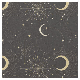 Tela universo místico sol luna