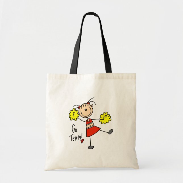 Tela Va el bolso de la animadora del equipo (Frente)