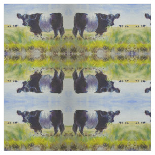 Tela Vaca ceñida de Galloway