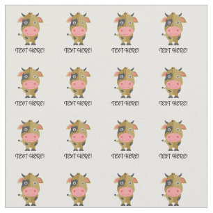 Tela Vaca Personalizado cuta