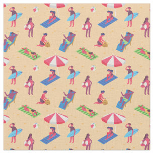 Tela vacaciones de verano en la playa surf arena solári