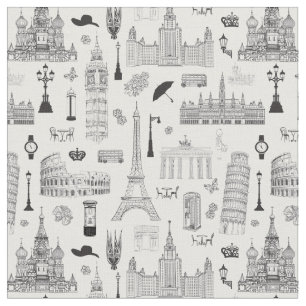 Tela Vacaciones en el modelo de Europa