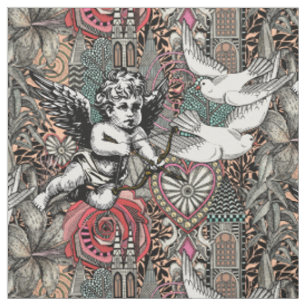 Tela valentina maximalism col peach fuzz
