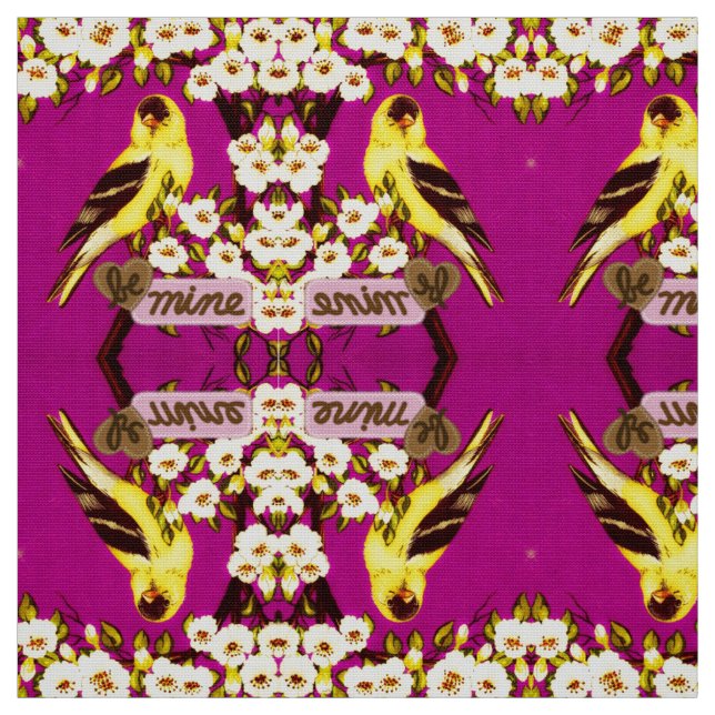 Tela Valentine Goldfinch (Retal)