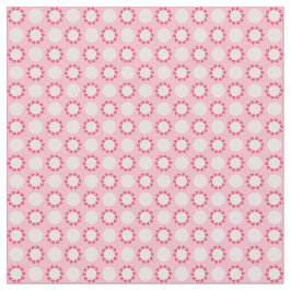 Tela Valentine hearts pink polka dot