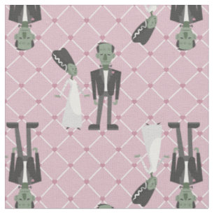 Tela valentines bride frankenstein monstruo corazones r