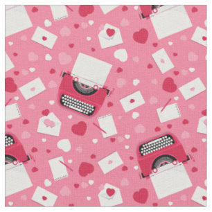 Tela valentines romance máquina de escribir cartas de a