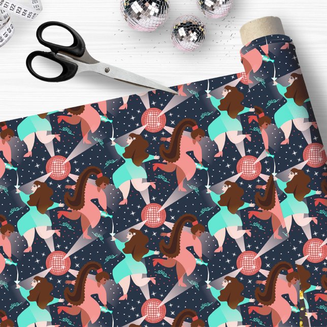 Tela ¡Vamos Fiesta! (A fabric designed for party animals (birthday, New Year’s Eve, disco party, ...))