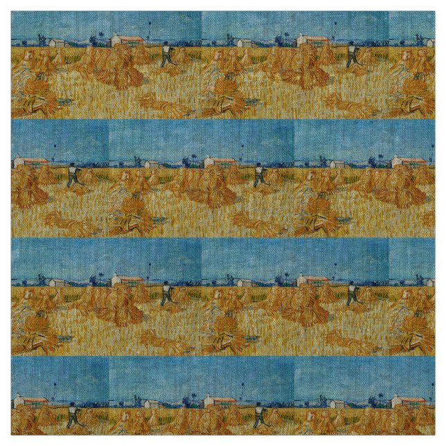 Tela Van Gogh; cosecha en Provenza (Retal)