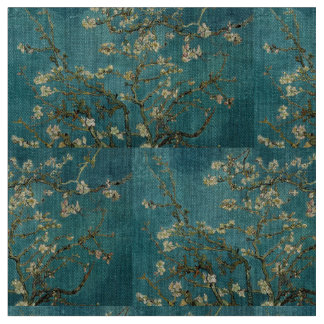 Tela Van Gogh - Floreciente árbol de almendros