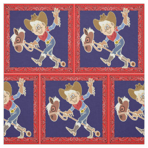 Tela Vaquero Occidental En Palo Horse Bandana Trim