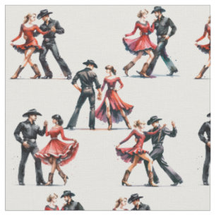 Tela Variedad De Bailarín Occidental En El País Con Ves