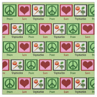 Vegetariano del amor de la paz