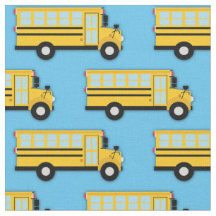 Tela Vehículos escolares de autobuses educados niños