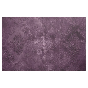 Tela Velvety Wine Damask   Bordeaux Sangria Grunge Glam