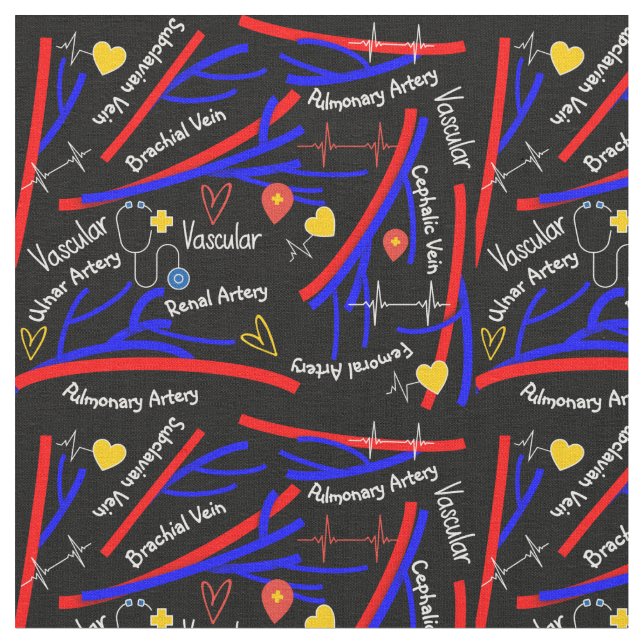 Tela Venas y arterias vasculares (De cerca)