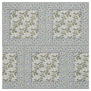 Tela Verano Periwinkle Bonito Flor Elegante Floral