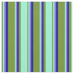 Tela Verde, Aquamarina, Azul pizarra media y Azul oscur