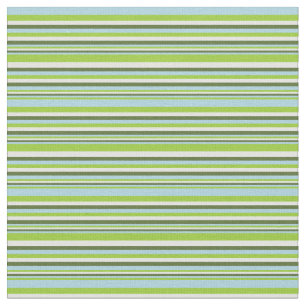 Tela Verde, azul claro, azul claro, verde oliva oscuro 