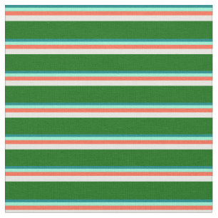 Tela Verde azulada, Aquamarina, Roja, Mint Cream y Verd