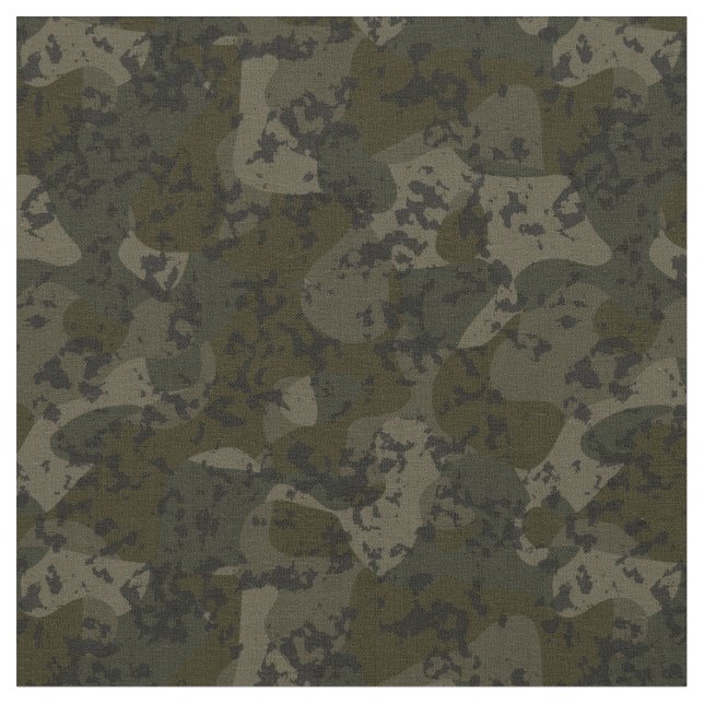 Tela Verde camuflaje abstracto (De cerca)