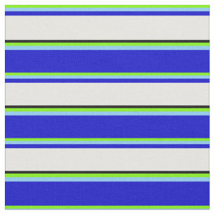 Tela Verde, cielo claro azul, azul, blanco y negro