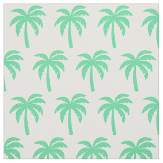 Tela verde clara de la palmera